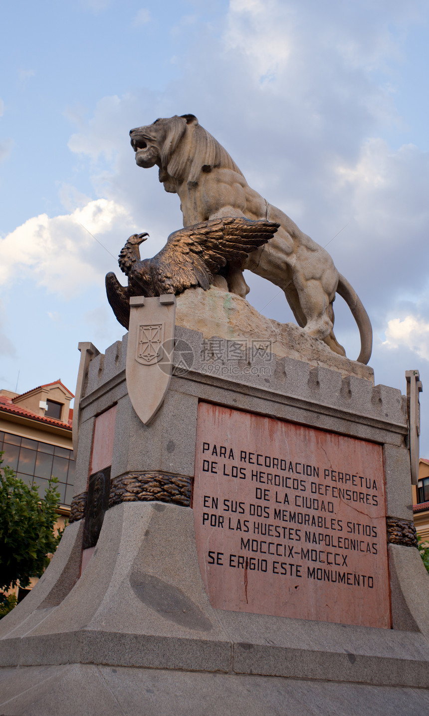 英雄的纪念碑艺术狮子雕像雕塑图片