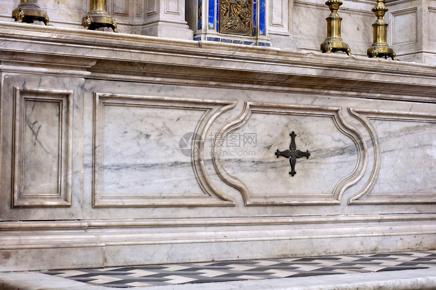 Marble 替代纪念碑宗教大理石历史性教会精神墓碑艺术图片