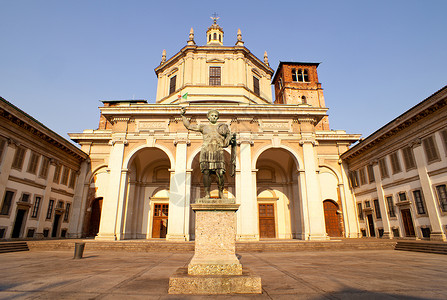 康斯坦丁大教堂意大利罗马的高清图片
