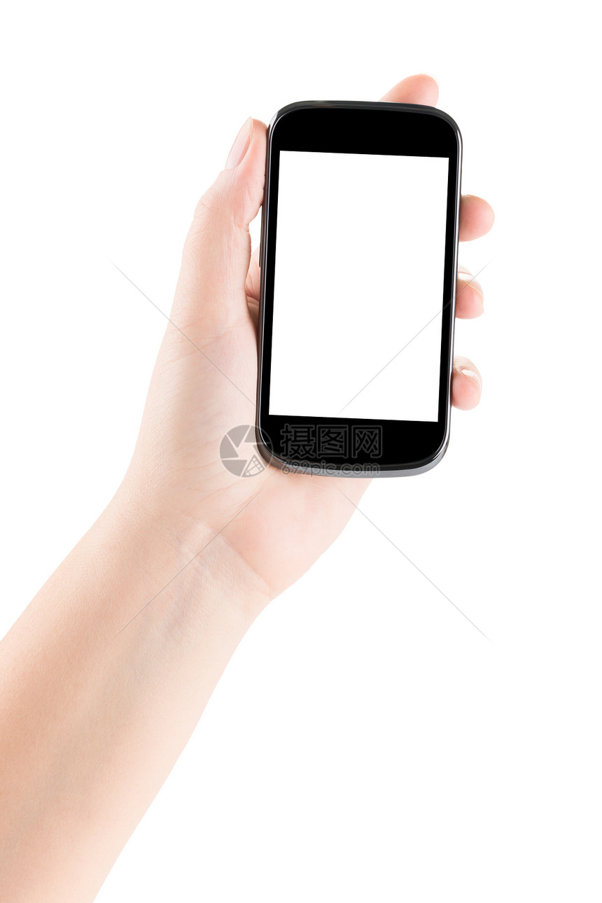 手持智能手机电子电话机动性全球屏幕商业电脑空白展示男人图片