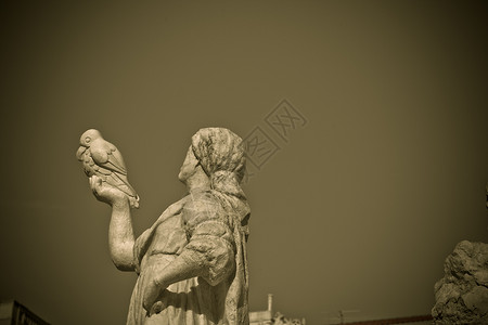 里雅斯特 有石的雕像大理石装饰艺术自由城市艺术史喷泉建筑学建筑雕塑背景图片