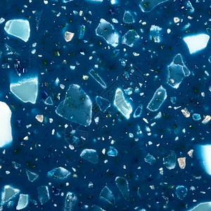蓝色的沙粒岩石传播高清图片