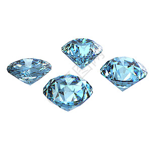 圆天蓝顶百万富翁珠宝皇家圆形版税石头钻石火花水晶宝石背景图片
