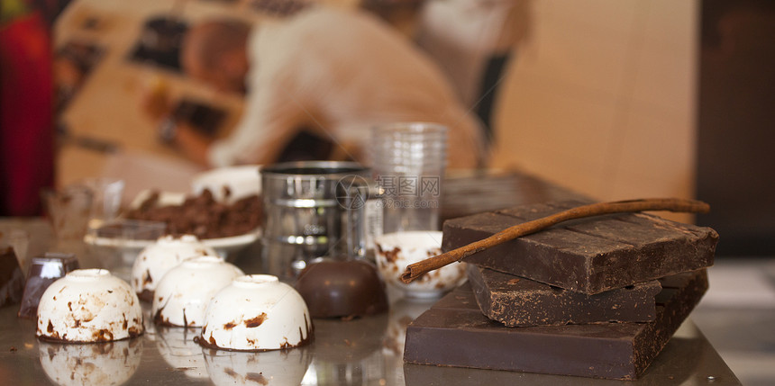 巧克力可可味道压力营养糖果肉桂药片牛奶图片