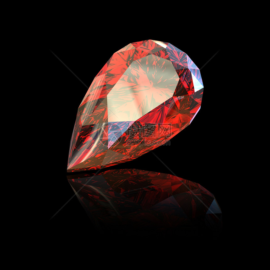梨子石化形状婚姻未婚妻结婚水晶版税奢华钻石圆形珠宝红宝石图片