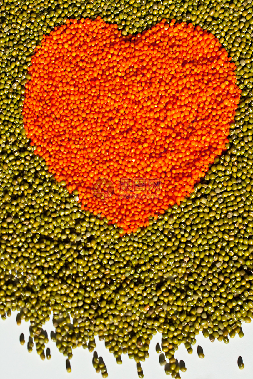 扁豆和豆类之心饥饿营养饮食养分食物橙子食谱谷物豆子美食图片
