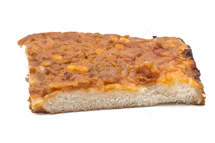 松香 传统的西西里披萨烤箱街道洋葱大教堂小贩面粉鳀鱼大车面包面包屑图片