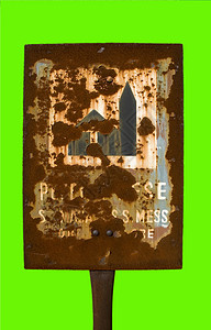 Rusty城市教堂的标志宗教教会交通信号背景图片