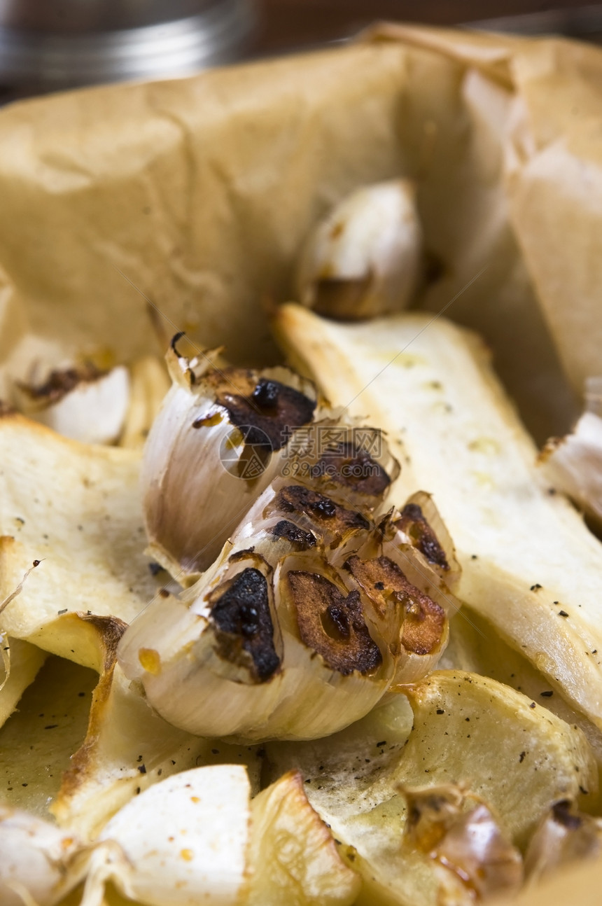 蜜酱中加糖和大蒜饮食香料胡椒食物文化香菜传统熟食烹饪蜂蜜图片