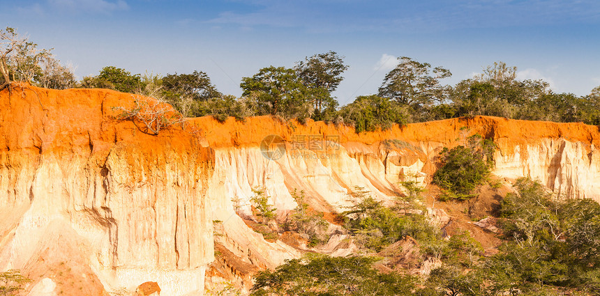 肯尼亚荒野日落日出公园砂岩天空旅游风景编队橙子图片