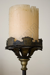 安息日古老的蜡烛金属文化吊灯黄铜庆典火焰家具古董燃烧背景