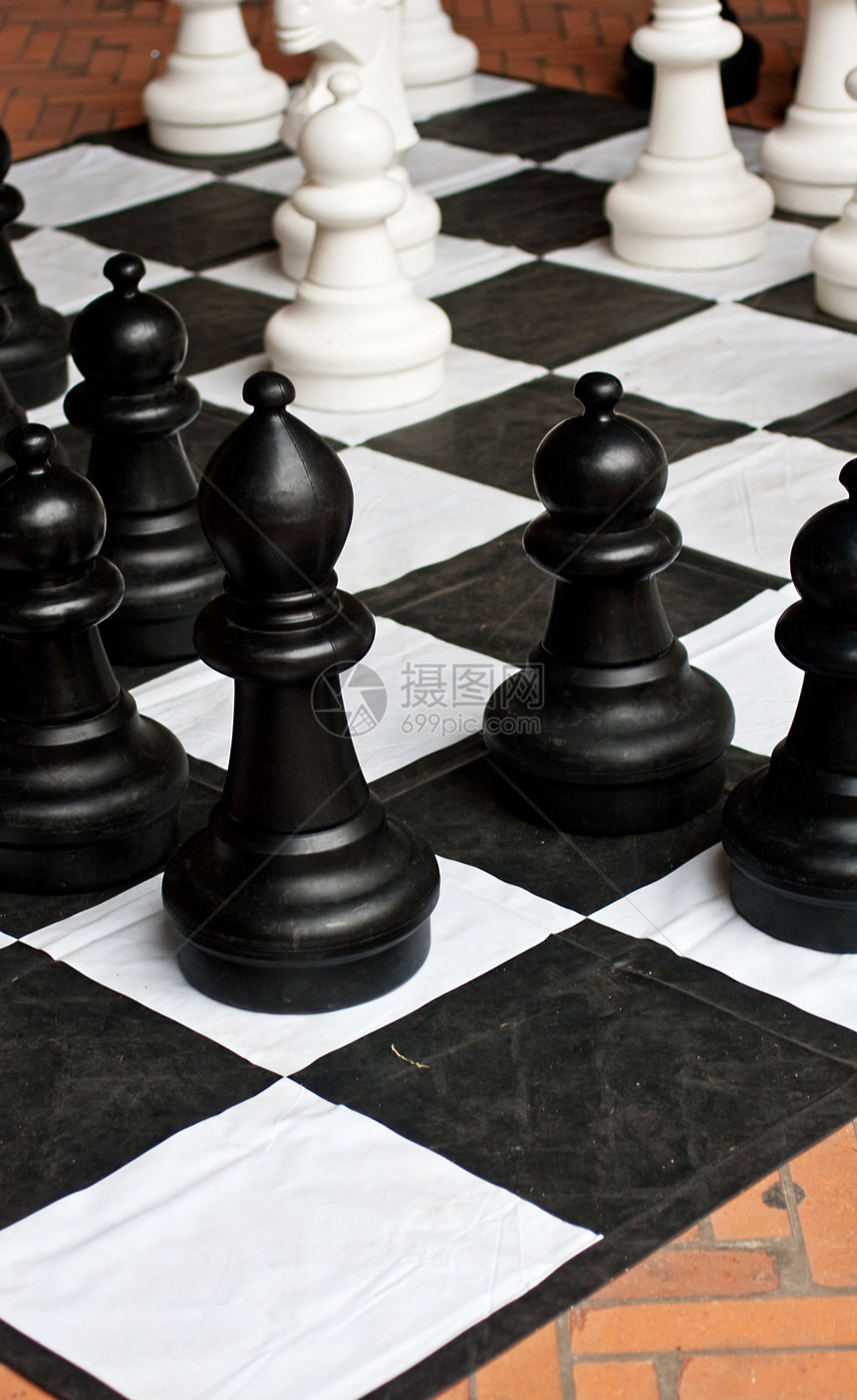 象棋游戏白色移动棋子爱好棋王女王水平战略图片