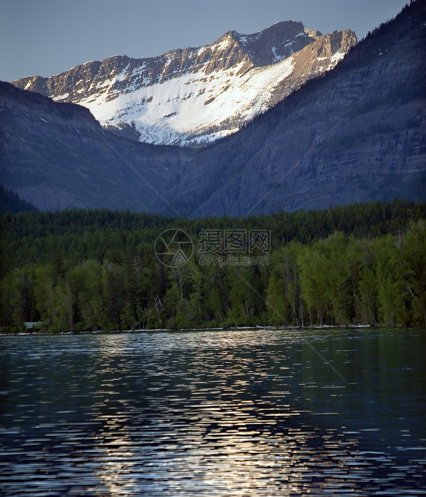 山冰川国家公园 Montana图片
