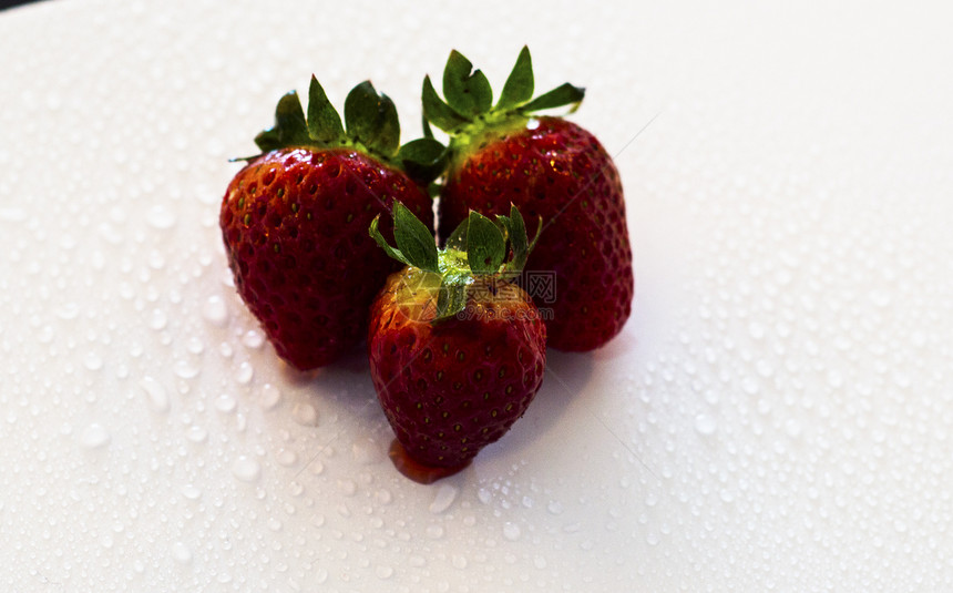红草莓生活方式食物水果健康健康饮食烹饪图片