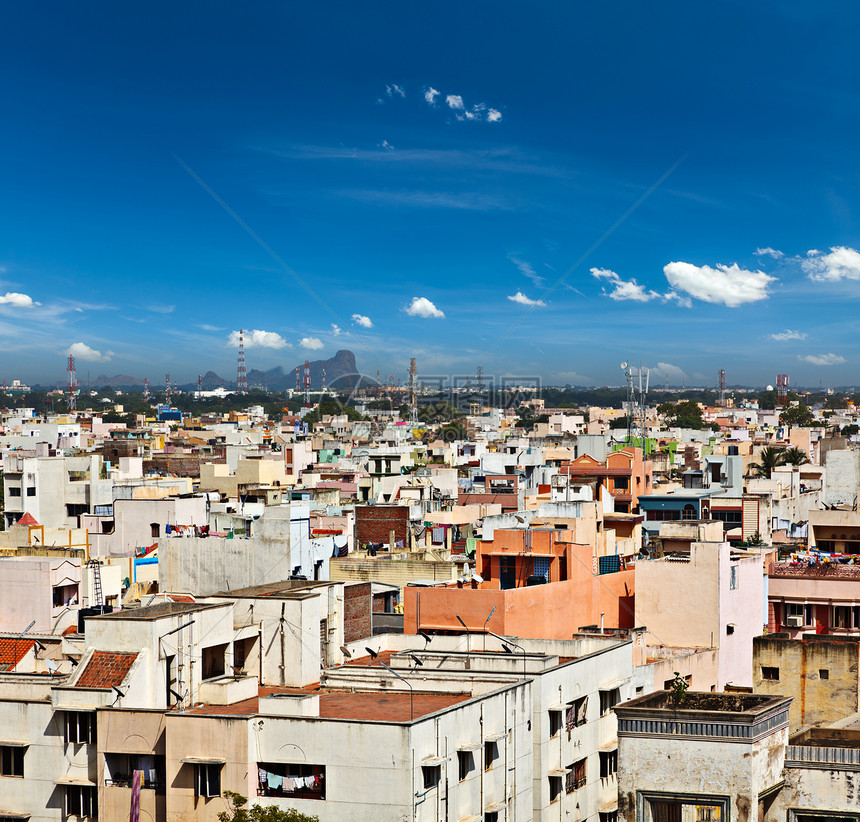 印度泰米尔纳德邦马杜赖市人口房屋房子城市贫困图片