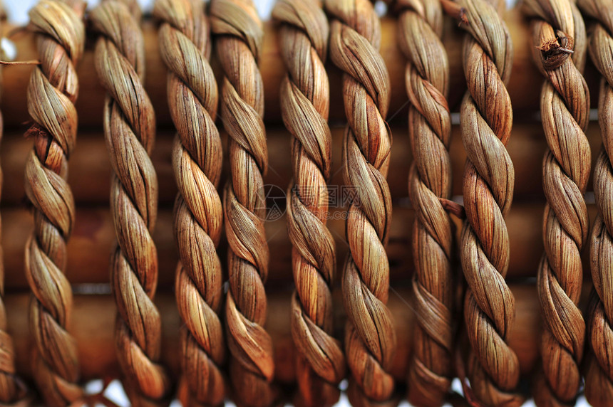 篮子编织工艺木头柳条模式图片