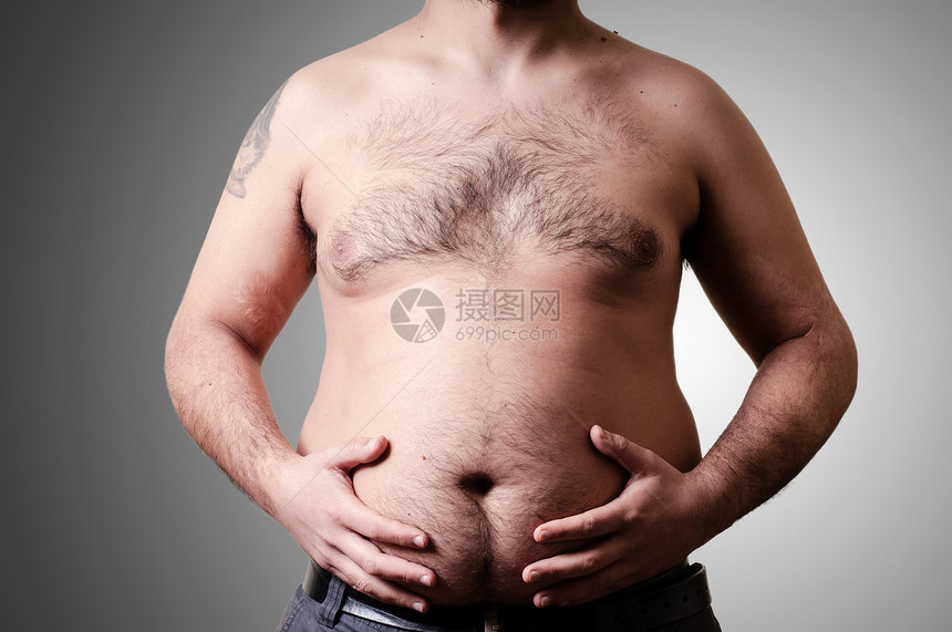 腹部脂肪人腰围饮食食物男人身体皮肤男性重量躯干橘皮图片