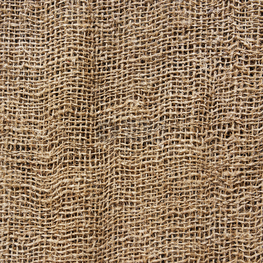 海珊纹理织物解雇麻布棕色褐色纤维状宏观材料剑麻编织图片