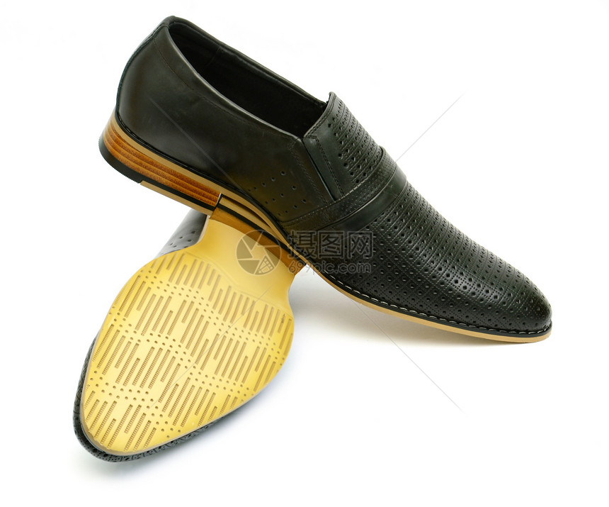 男人穿白色的鞋子鞋类美丽绅士敷料皮革收藏购物正方形靴子奢华图片
