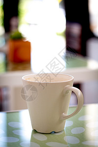 咖啡杯白色装饰咖啡甲板风格店铺杯子背景图片