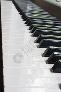 钢琴键盘笔记旋律音乐白色黑色合成器迷笛声码器钥匙乐器背景
