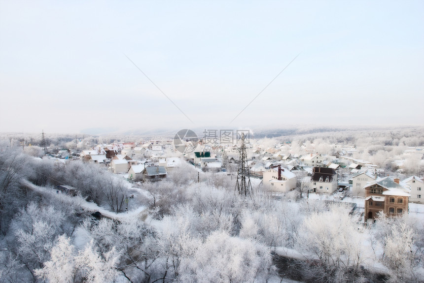 美丽的冬季风景生活季节水平山脉时间场景天气岩石街道白色图片