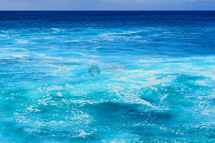 海洋表面海浪晴天温泉冲浪沿海反射水波支撑波纹海岸线图片