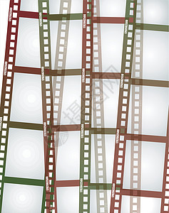 胶片脱条边界老歌幻灯片坡度老化空白盘子电影框架插图高清图片