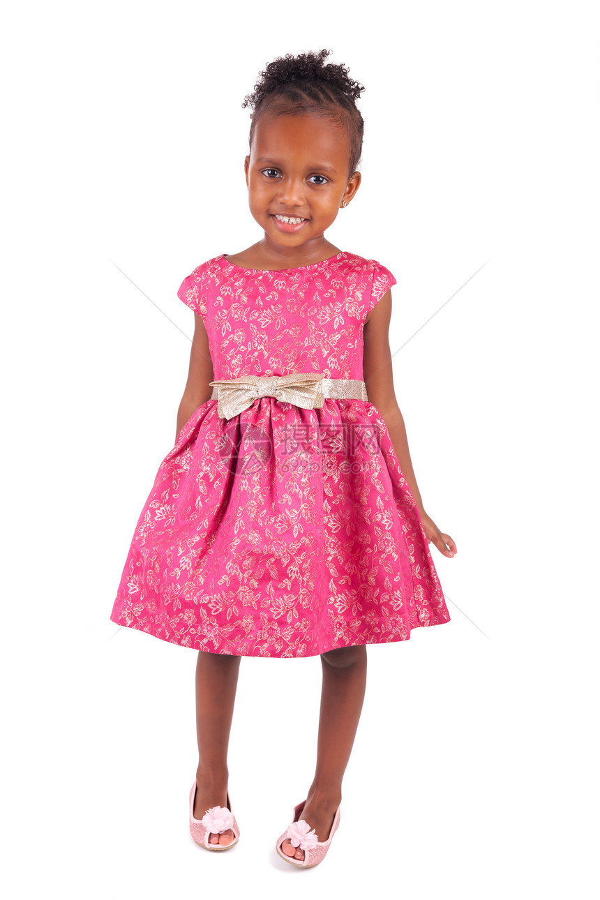 可爱的非洲小女孩女性微笑女儿黑色多样性孩子幸福乐趣婴儿童年图片