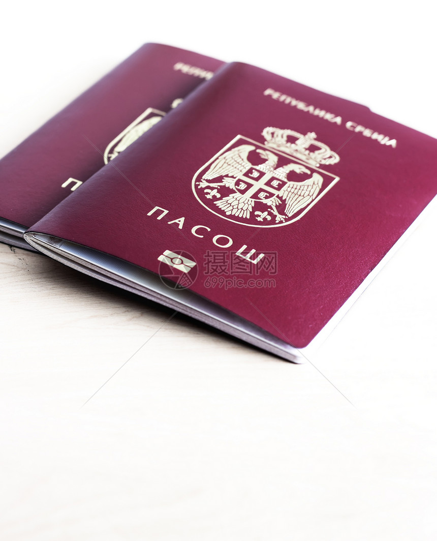 塞尔维亚护照图片