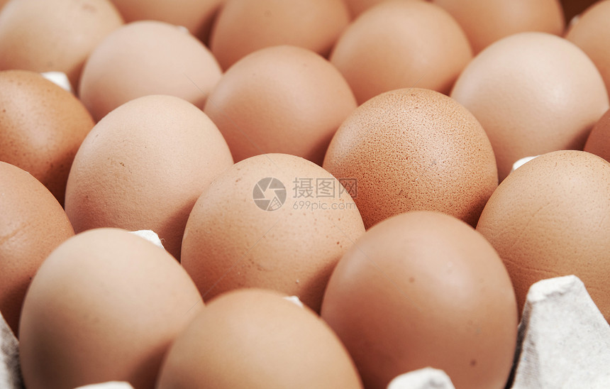 新鲜鸡蛋早餐纸盒棕蛋动物食品摄影对象健康饮食乳制品饮食图片