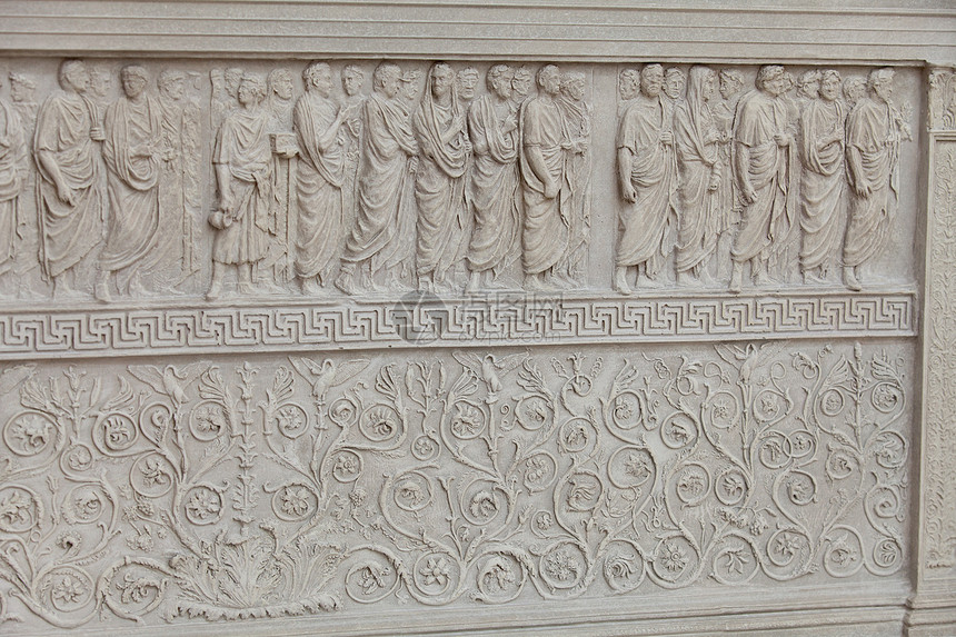 罗马  和平祭坛 奥古斯都和平祭坛考古学校园旅行雕塑宗教帝国吸引力艺术纪念碑宽慰图片