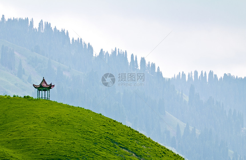 自然及自然资源山脉天空山峰地点旅行阳光土地太阳薄雾图片