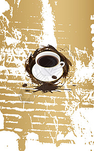 茶叶手机端模板餐厅 咖啡馆 咖啡和茶叶的小册子菜单食堂模板背景纸板咖啡屋饮料卡片身份品牌推广背景