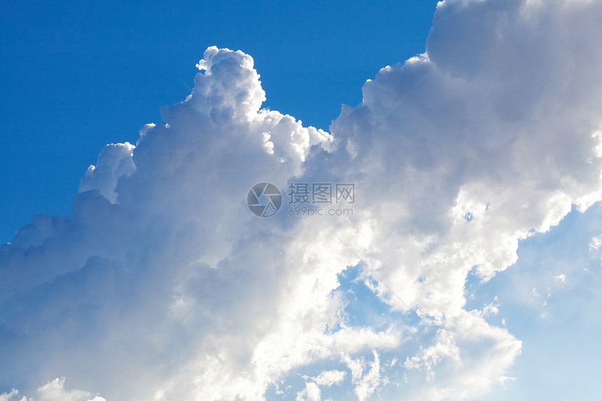 天空和云彩的背景天气阳光场景美丽风景蓝色自由白色图片
