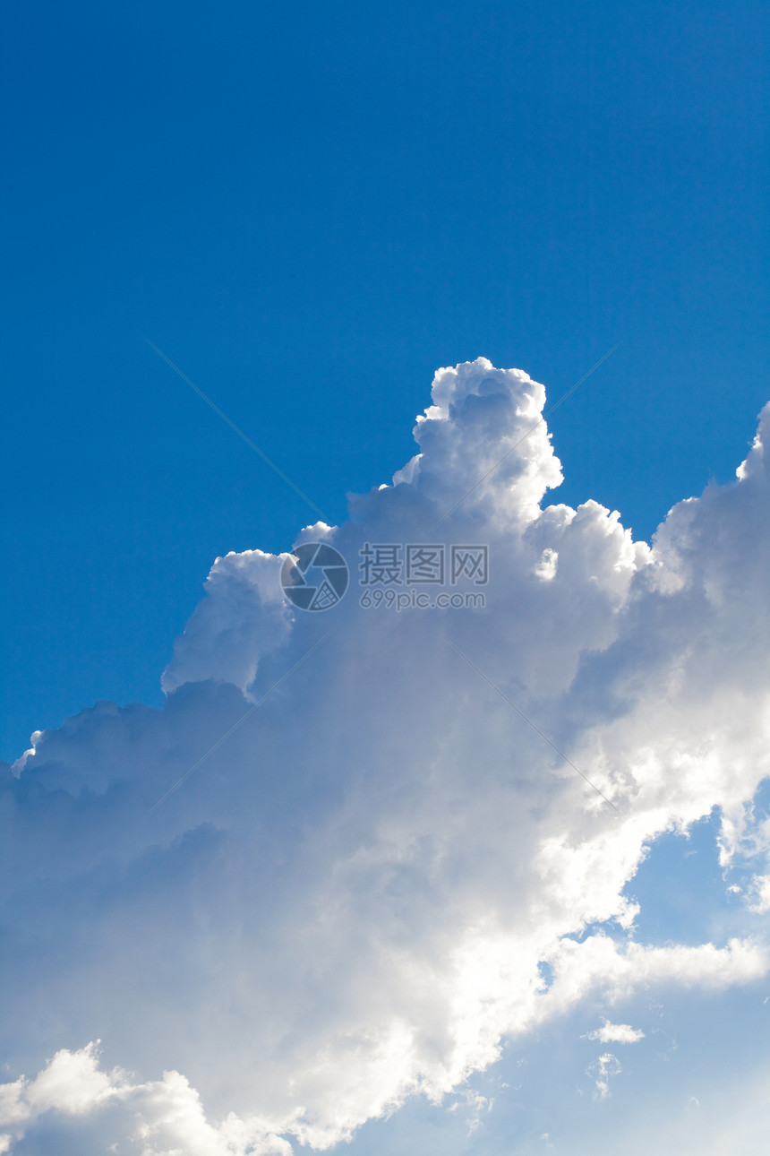 天空和云彩的背景白色风景阳光自由场景天气蓝色美丽图片