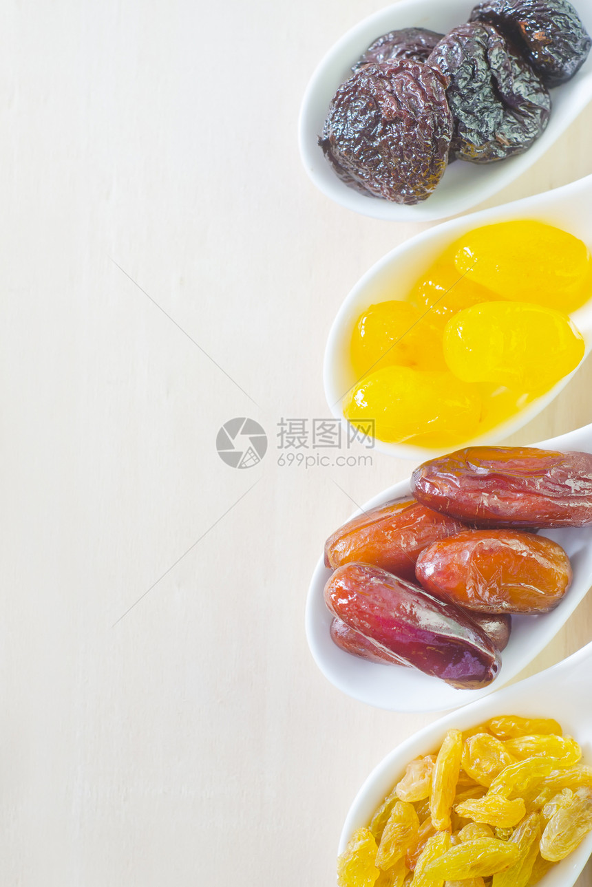 干果饮食橙子蓝色食物美食紫色勺子水果市场葡萄干图片