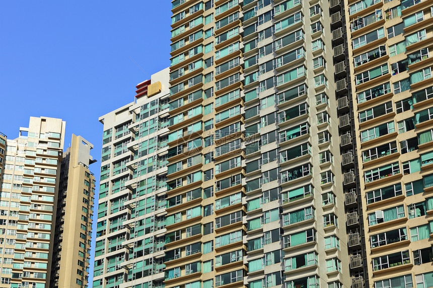 香港的公寓多样性城市住宅天空按钮阴影建筑团体建筑学图片