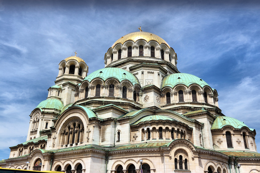保加利亚索菲亚地标城市旅游旅行建筑首都圆顶教会大教堂建筑学图片