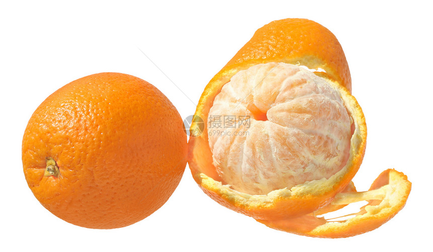 橙色水果果皮食物图片
