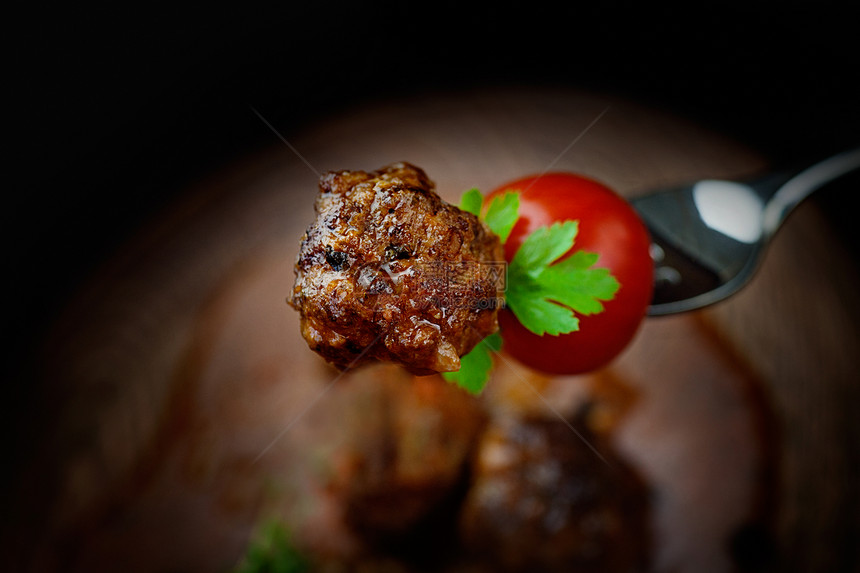 肉球传统香菜食物烹饪美食草本植物美味餐厅沙拉猪肉图片