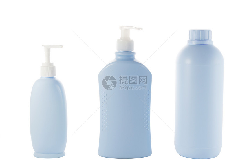 头发和皮肤护理瓶塑料包装洗发水商品化妆品图片