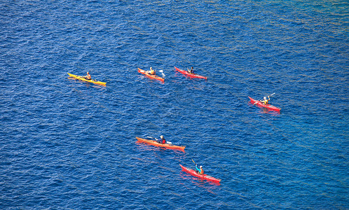 科巴里德皮划艇运动员旅行高清图片