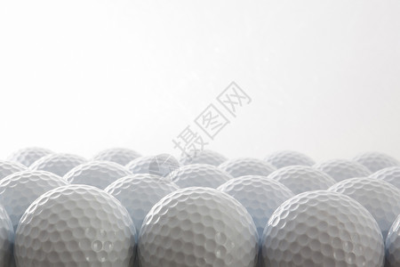 高尔夫球白色运动背景图片
