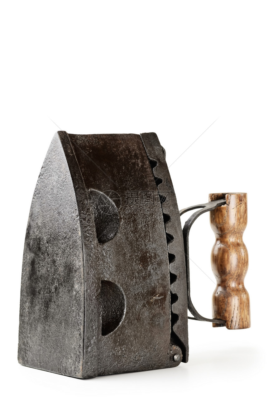 旧铁古董手工具烙铁熨斗小家电器具对象家电家用电器工具图片