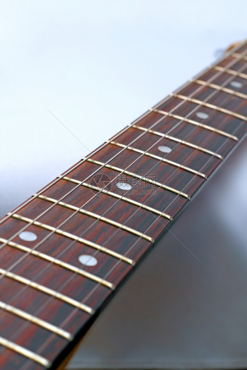 电子吉他细节木头爵士乐半径烦恼岩石花梨木白色独奏乐器指板图片