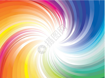 彩虹光灯爆炸框架辉光螺旋墙纸绘画插图海浪圆圈射线漩涡背景图片