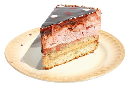 蛋糕盘子食物奶油糕点巧克力背景图片