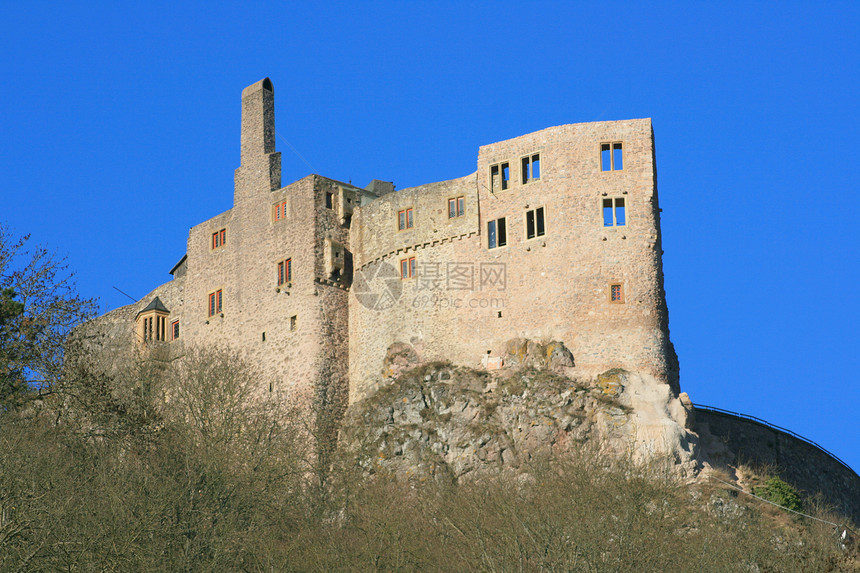 旧城堡旅行历史性废墟观光衰变图片