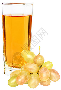 葡萄果汁果味酒杯饮料金色食物水果背景图片